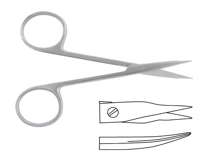 STEVENS Ножиці для сухожиль; зігнуті; гострий/гострий; 11,5см. Tontarra Medizintechnik GmbH